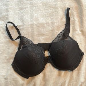 Natori Cherry Blossom bra gray 36C NWOT